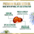 Black Seed Oil Softgels 1000mg - Premium Nigella Sativa Blackseed, Pure Natural Black Cumin Seed Oil & Antioxidant for Skin & Immune Support - Non...