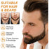 5% Minoxidil for Men Women, Minoxidil for Beard and Hair, Hair Growth Serum Infused Biotin for Thinning Hair and Hair Loss, Topical Solution - 1 M...