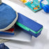 It's Academic Flexi Storage Box with Lid, Compact and Collapsible Pencil Case Design for Craft and School Supplies, Pink and Blue, 2 Pack...