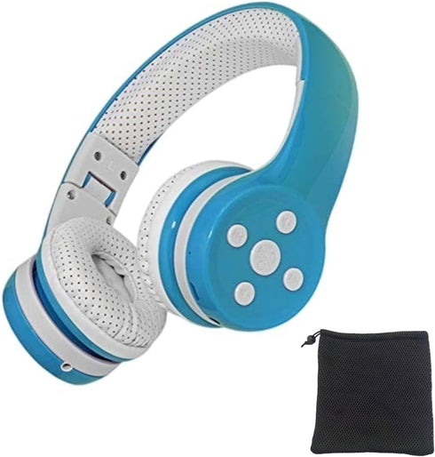 Kids Wireless Headphones, 15 Hours Play v5.0, Bluetooth Kids Headphones 93db Volume Limited Foldable with Built-in Mic for Cell Phones TV Tablet S...