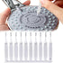 Shower Head Cleaning Brush,30pcs Small Hole Nylon Brush, Multi-Function Small Gap Brush,Gap Hole Anti-Clogging Cleaning Brush,Shower Phone Hole Ho...