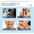 Tongue Cleaning Gel Set, Tongue Cleaner Gel with Tongue Brush, Tongue Scraper Scrubber for Adults with Cleaning Gel, Easy to Use for Adults Kids...