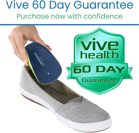 Gel Heel Cups for Heel Pain Relief (Pair) - Shock Absorbing Shoe Inserts Soles for Women, Men - Heavy Duty Arch Support Pads for Flat Feet & Plant...