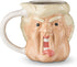 Funny Donald Trump Novelty Mug - 18 Oz - Hand Painted Donald Trump Face Shape Ceramic Coffee Mug...