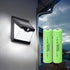 AA Solar Light Batteries Rechargeable AA Batteries Ni-MH 600mAh 1.2V Double A Rechargeable Battery for Outdoor Solar Garden Lights (8 Count (Pack ...