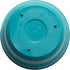 Bloem Saturn Round Planter with Saucer Tray: 10" - Bermuda Teal - Durable Plastic Pot, Matte Finish, Removable Saucer, for Indoor & Outdoor Use, G...