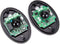 Safety Infrared Sensor, Automatic Single Beam Counterpart 12/24v, Waterproof Detector Alarm,1Pair Half Egg 20m, for Home Gate Door Window Security...