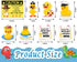 Cruise Magnets for Door Decoration, 8 pcs Fun Cruise Ducks Themed Decorative Magnets for Cruise Cabin Doors, Car, Fridge and Metal Surfaces(Cruise...