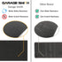 Ampulla GWP02S Garage Wall Protector Car Door Protectors, Designed in Germany (4-Pack)...