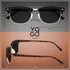Yogo Vision Polarized Sunglasses for Women Men Semi Rimless Retro Classic Trendy Sunglasses 100% UV Protection (3Pack)...