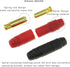 SoloGood 6pairs Amass AS150 Male Female Anti Spark Connector Gold Plated Banana Plug Set for Battery ESC and Charge Lead...