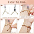 Charm Bracelet Chains for Jewelry Making, 20 PCS Stainless Steel Snake Chain Bracelets Bulk 6.3", Snake Chain Bracelets with Bracelet Helper Tool ...