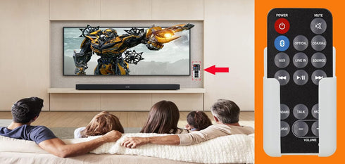 Replacement Remote Control for iLive ITB259 ITB260B ITB190B REM-ITB259 ITB259B HD Bluetooth Soundbar Speaker...