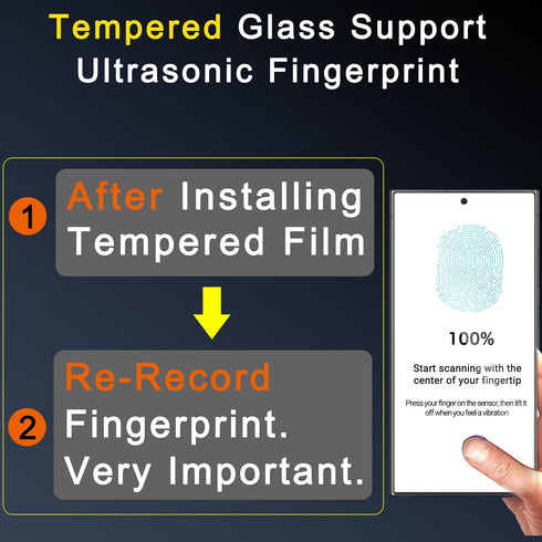 Ferilinso 4 Pack Privacy Screen Protector for Samsung Galaxy S24 Ultra with 4 Pack Tempered Glass Camera Lens Protector Phone Case Friendly Access...