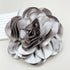 Dainty Satin Fabric Rose Flower Brooches 7.5in Extra Large Big Camellia Flower Brooches Lapel Pins for Women Wedding Party Dance Dress Clothes Acc...