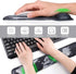 ToLuLu Keyboard Wrist Rest Pad Ergonomic Mouse Pad Set, Mouse Pad for Computer Laptop, Non Slip Mousepad Keyboard Wrist Support with Raised Memory...