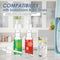 Glass Dropper Pipettes Compatible with Sodastream Bubly Drops, Bubbly Drops Flavors Pipettes Bottle for Soda Stream Accessories, White, 2pcs...