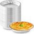 The Baker Celebrations Aluminum Foil Baking Pie Pans – 8 inch (7 inch Inner Diameter) Disposable Plates - Made in USA (Pack of 25)...