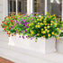 Artificial Flowers for Outdoors Artificial Plants & Flowers Fake UV Resistant Faux Plastic Greenery Shrubs for Outside Haning Planter Home Wedding...