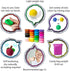 Air Dry Clay, 36 Color Modeling Set with 3 Sculpting Tools, Magic Foam Clay for Kids and Adults, Gift for Boys and Girls...