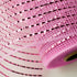 Craig Bachman 10" Poly Deco Mesh: Wide Foil Metallic Pink (10 Yards) Fabric Mesh Ribbon, Crafting, Wreath, Baby Shower, Mesh with Foil Ribbon...
