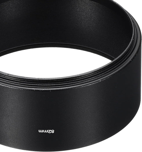 PATIKIL 82mm Lens Hood, Long Focus Frosted Surface Anti-reflective Inside Hood for Camera Lens, Black for Nikon, for Fujifilm, for Pentax, for Lei...