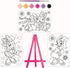 Minnie Mouse Art Set for Kids - Bundle with Minnie Mouse Art Supplies with Canvases, Easel, Paint Plus Temporary Tattoos and More | Minnie Mouse G...