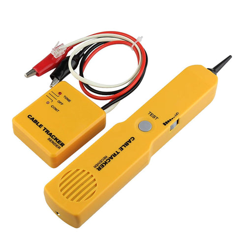 Electrical Wire Tracer Circuit Tester w/Tone Generator & Probe Kit, Cable Signal Locator Tester, Test Circuit Continuity, Network Telephone Line, ...
