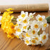 Artificial Daffodils Flowers Fake Spring Flower Silk Flower Arrangement for Home Wedding Table Decor 15.8 Inches, Yellow...