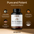 Organic Lions Mane Capsules - Lions Mane Supplement with Reishi, and Cordyceps - Immune Health & Cognitive Supplement - Mushrooms & Lion's Mane Mu...