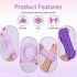 20 Piece Spa Headband and Wristband Set, Face Wash Headband, Skin Care Products Headband and Wristband Set, Bubble Headband,Gifts for Ladies, Wome...