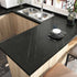 Matte Marble Black Contact Paper Peel and Stick Black Wallpaper for Bathroom Vinyl Waterproof Marble Black Contact Paper for Countertops Kitchen C...