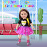 18 Inch American Doll Clothes and Accessories Doll Travel Skating Sport Playset Doll Outdoor Sport Accessories (Not Include Doll)...