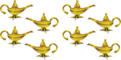 3D Foil Lamp Centerpieces Pack of 2...