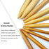Weabetfu Bamboo Knitting Needle Straight Single Pointed 13.8-inch Length Knitting Needles for Handmade DIY Knitting,US Size 8(5mm)......