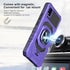 Ailiber Phone Case for ATT WTATTRW2, AT&T Vista Phone Case, Ring Kickstand for Magnetic Car Mount, Military Grade, Heavy Duty Shockproof Rugged Pr...