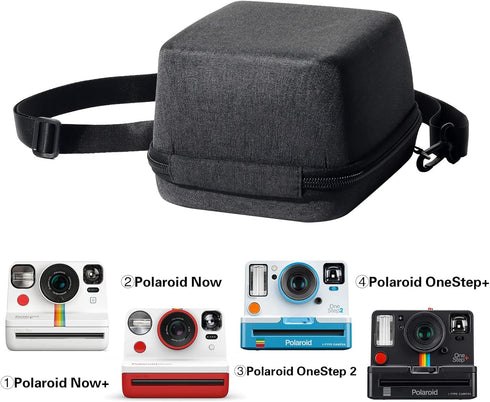 Rieibi Hard Case for Polaroid OneStep 2/OneStep+/Now/Now+ - EVA Cloth Protective Bag for Polaroid One Step 2/One Step+ Plus/Now/Now+ Plus Instant ...
