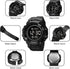 FANMIS Men's Digital 50M Waterproof Electronic Sport Watch Rubber Band Army Military 24H Time LED Light 164FT Water Resistant Calendar Date Day Wa...