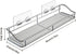 Orimade Bathroom Shelf Organizer Shower Caddy Storage Kitchen Rack with Traceless Transparent Adhesive No Drilling SUS304 Stainless Steel, 15.75 i...