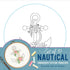 Nautical Embroidery Pattern Transfers (set of 10 hoop designs!)...