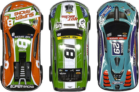5 inch Pull Back Cars 3 Pcs Race Cars Toys Vehicles Set, Friction Powered Cars Toys for Toddlers 3 4 5 6 7 Years Old Kids for Boys Girls...