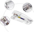 Transparent Desk Acrylic Stapler for Office - Silver Color...