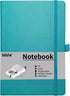 A5 Lined Journal Notebook, College Ruled Notebook, 196 Pages, 5.75 * 8.38 inches, Hardcover Notebook for Work, Journals for Writing(1Pack Turquois...