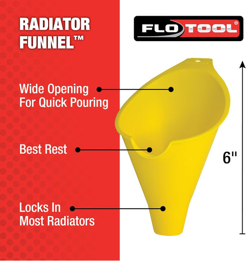 FloTool 10712MX4 Super Quad Funnel for Oil, Lubricant and Other Fluids, 4pk...