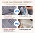 Bra Washing Bag for Laundry, Silicone Lingerie Bags for Washing Delicates, Laundry Bag Washing Machine & Dryer Washing Bags for A-38D Cup Bras, Ma...
