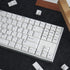 White Keycaps Set Cherry Profile Doubleshot Bow Keycaps 120 Keys Custom Keyboard Keycap for 60% 65% 70% 75% Cherry MX Gateron Kailh Switches Mecha...