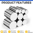 Strong Small Magnets, 120Pcs Tiny Rare Earth Magnets, 5 Assorted Sizes Strong Neodymium Refrigerator Magnets?Premium Disc Office Magnets for White...
