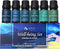 ASAKUKI Essential Oil Blends, Essential Oils Set for Diffusers for Home, Well-being Kit- Calming, Dreams, Breathe, Relaxing, Mood, Fresh Air Aroma...