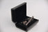 Caesar Titanium Cuff-Links and Tie Clip Set...