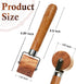 Savina Quilting Seam Roller, Wooden Pressing Roller, Easy to Grip Handle Tools for Quilting, Sewing, Wallpaper, Home Decoration....